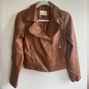 Leather jacket